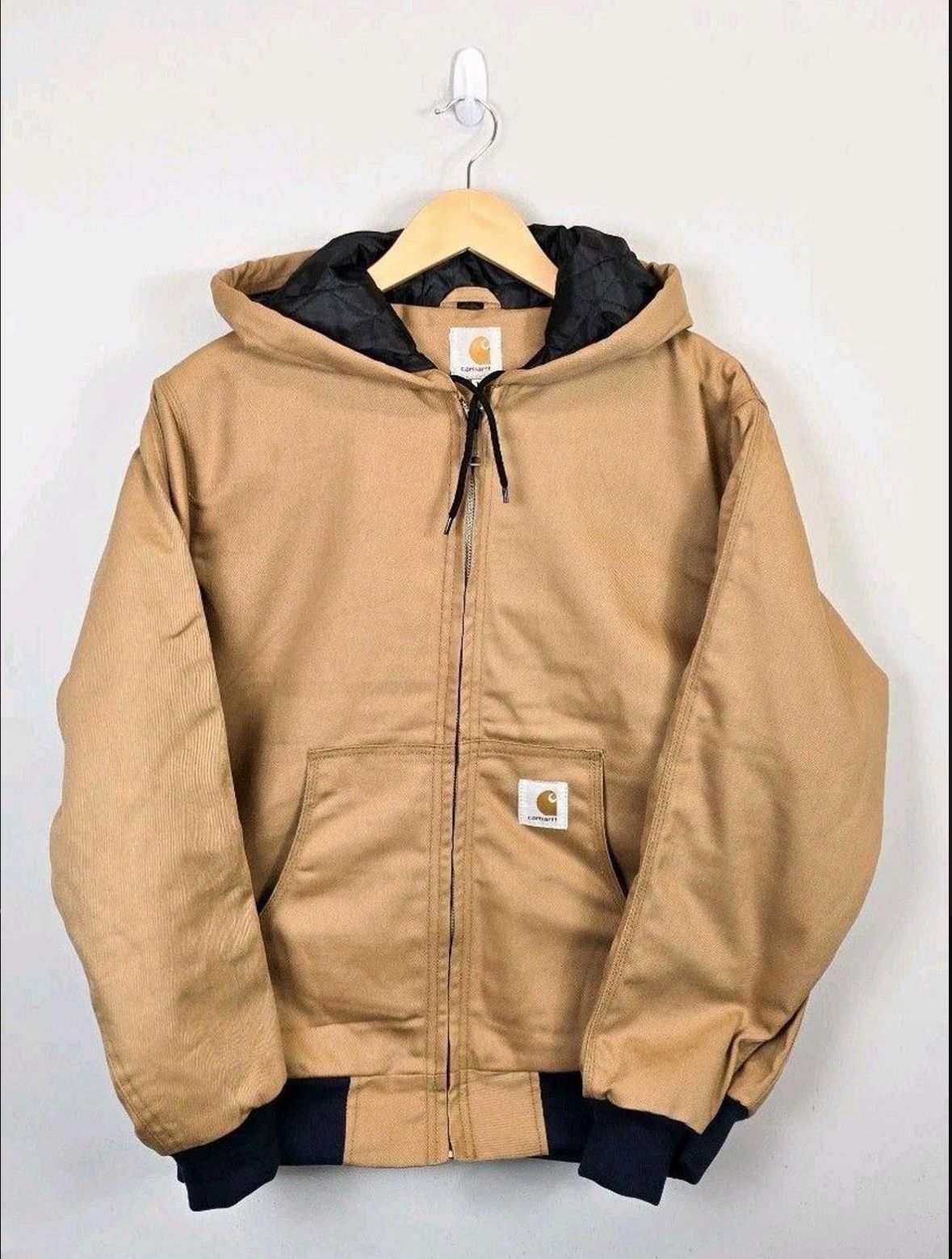 Tan and Black Carhartt Jacket 