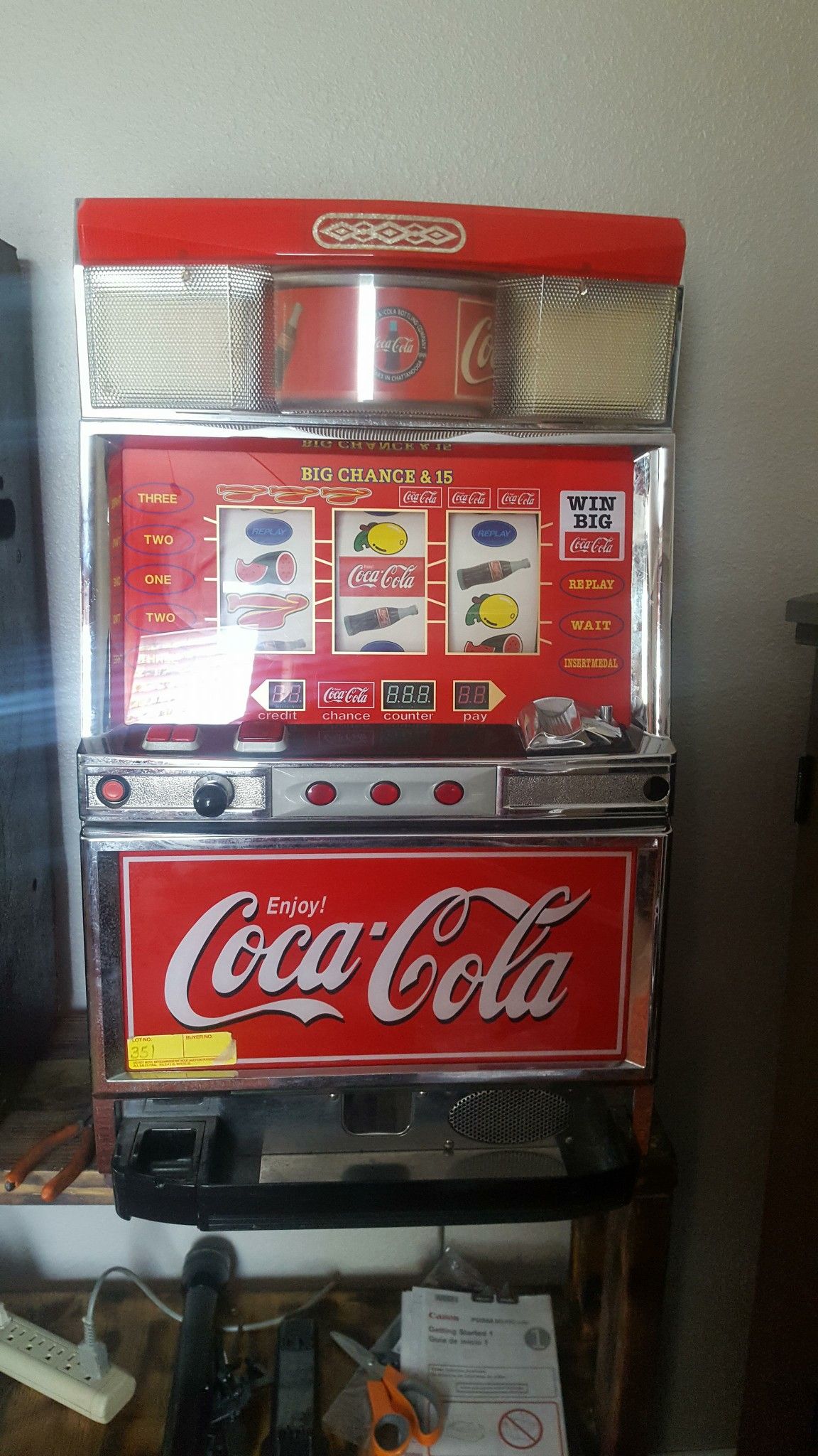 Coca Cola slot machine