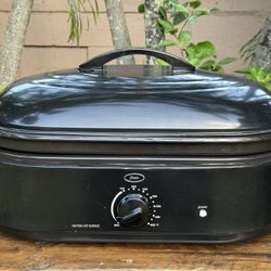 Oster 18-Quart Black Roaster Oven CKSTRS18-BSB Electric Turkey Roaster