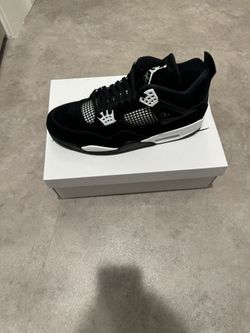 White Thunder Jordan 4 Size 14