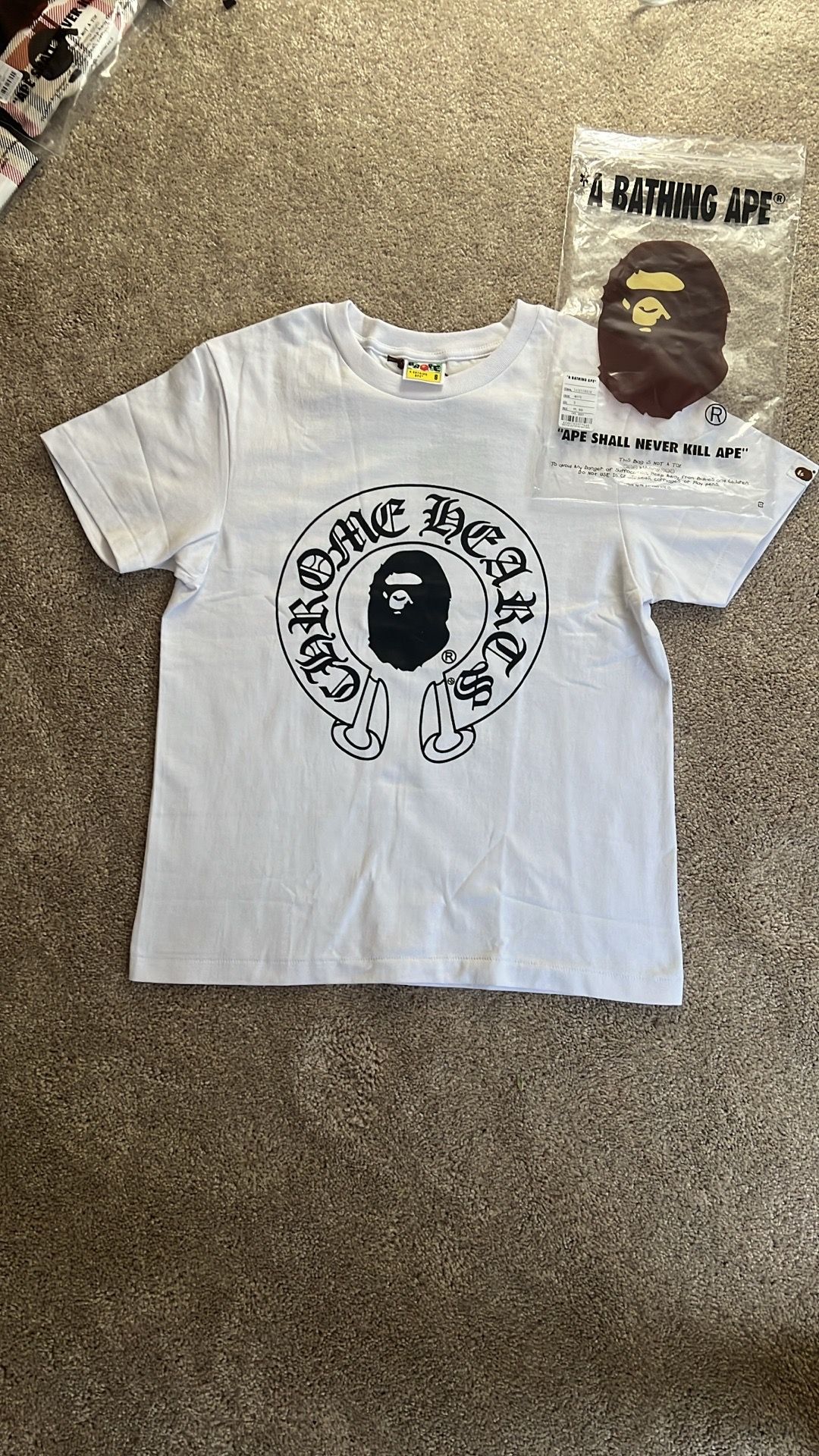 Bape x Chrome Hearts T Shirt
