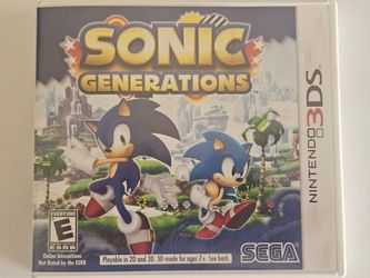 Sonic Generations Nintendo 3DS
