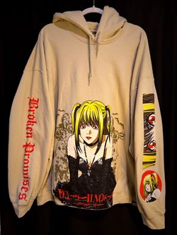 Broken Promises Death Note Misa Anime Hoodie Size XL