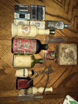 Antique shaving stuff