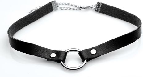 Master Series Lush Pet Silver Ring Slim Choker