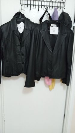 2 Genuine Leather Jackets
