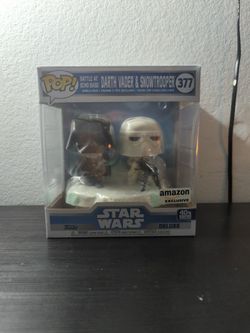 Darth Vader Snow trooper Funko Pop