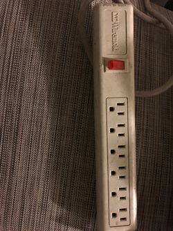 Power cord six plug