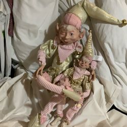 Robert Stanley Posable Christmas Elf’s