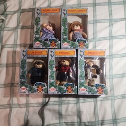 furskins vintage collection bears from 1986 new as seen in the photo