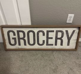 Grocery Pantry Kitchen Wall decor