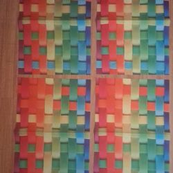 Multi Colored Table Matts/placematts