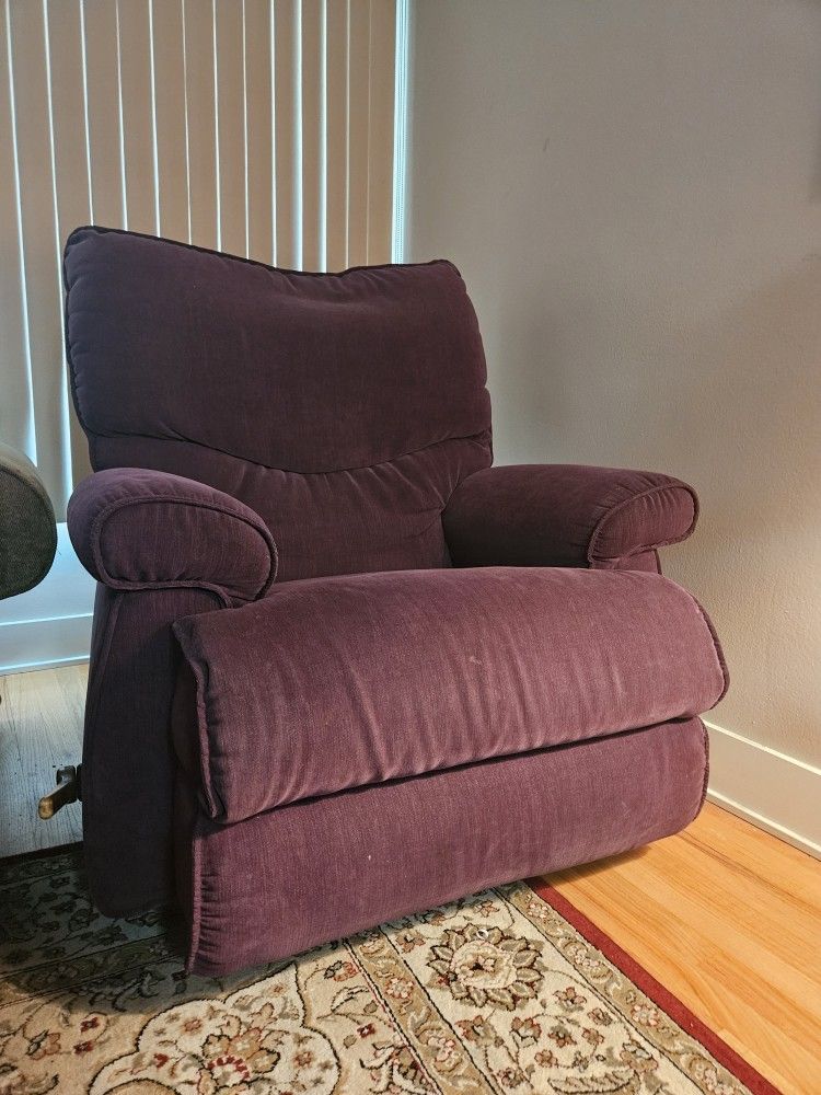 Free Plum Lazy Boy Recliner