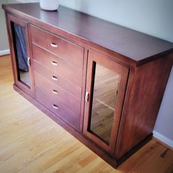 Solid wood buffet