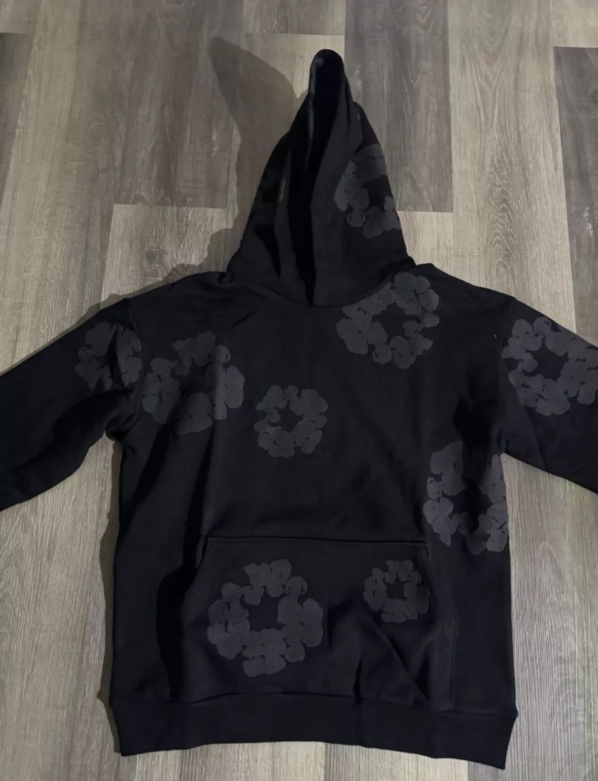 Denim Tears Hoodie ‘Black On Black’