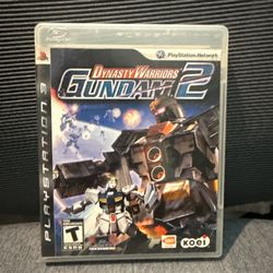 Dynasty Warriors: Gundam 2 Ps3, CIB, Very Good Condition, Tested and Works