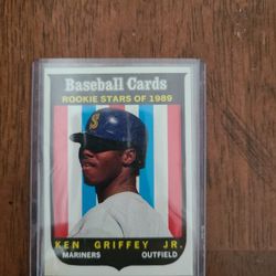 Ken Griffey Jr 1989 BCM Rookie Card