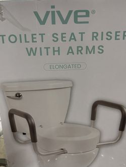 Toilet Seat Riser With Handles
