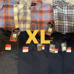 New Ariat Frc Shirts &$60-$75