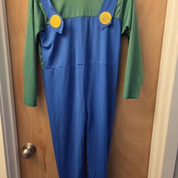 Size 6/7 Luigi Costume 