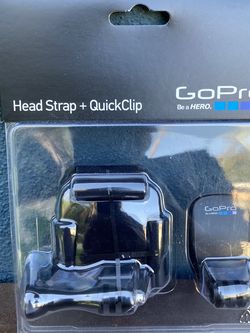 NEW Go Pro Head Strap + QuickClip SKU# ACHOM-001