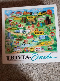 Trivia-Omaha Game Retails$29.99 1993year