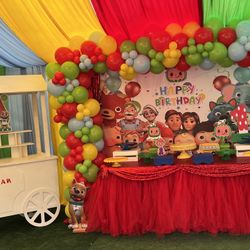 Cocomelon Backdrop