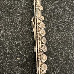 Armstrong Silver Flute. Closed Hole Flute With An Offset G.