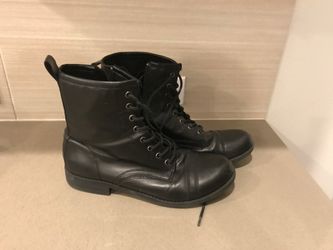 Look like leather boots