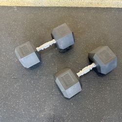 50Lbs Dumbbells 