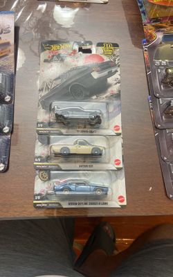 New 2025 Hot Wheels Silver Series HW Fast & Furious Racing Course  3 Car Set
