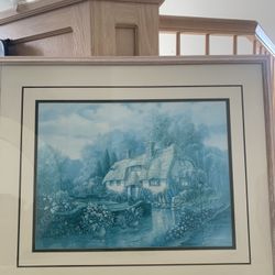 Alderbury Gardens By Carl Valente Framed Print