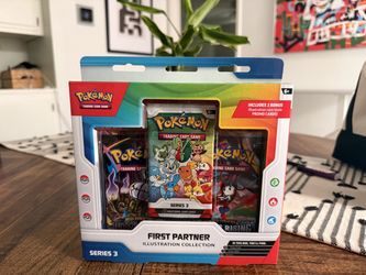 First Partners Illustration Pokemon