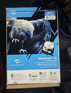 Seagate SkyHawk AI 24TB Internal Hard Drive