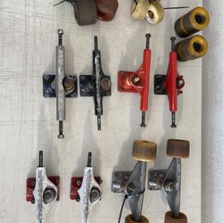 Skateboard And Extra Parts $100