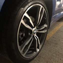 “19 BMW M Badge Rear Wheel Set