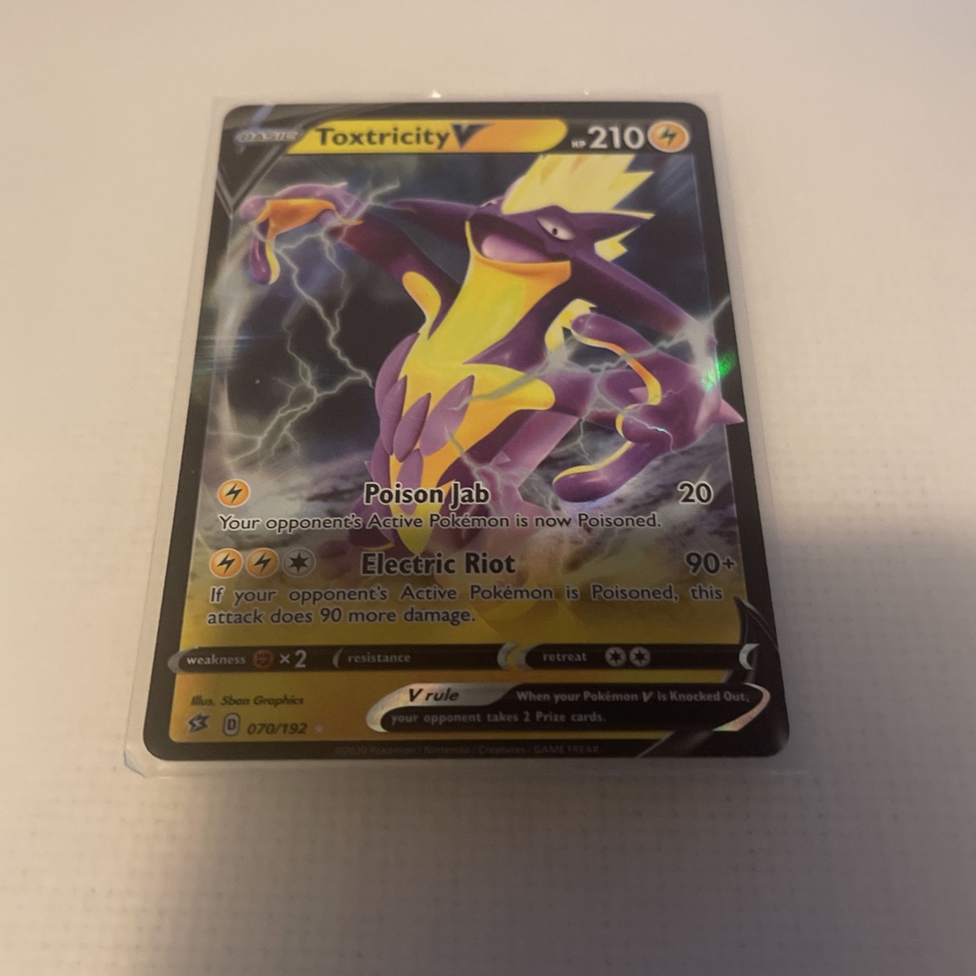 Pokémon Toxtricity V 70/192
