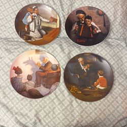 Norman Rockwell Plates