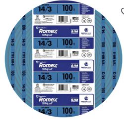 New (250ft) 14/3 Romex wire
