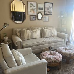 Sofa Bed And 2 Chairs