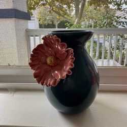 Anthropologie Floral Vase