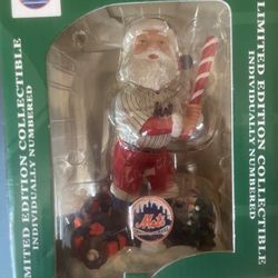 2003 Forever Collectible METS Batting Santa *Limited Edition*