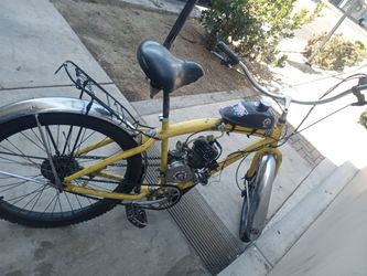 Gasoline bicycle