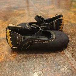 LIKE NEW! Cat And Jack Toddler Size 5 Shoes Flats Mary Janes Holiday Fancy Dress Up