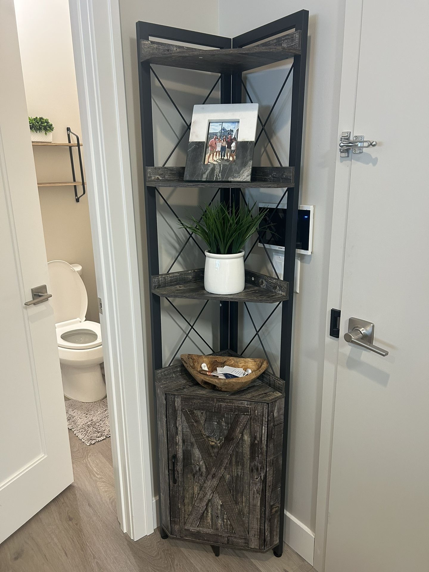 Alceste Corner Bookcase