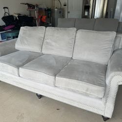 Microfiber Sofa (2 Available)