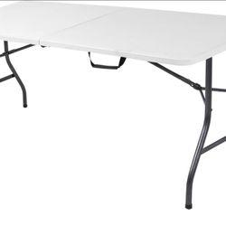 2x 6-ft Folding Tables