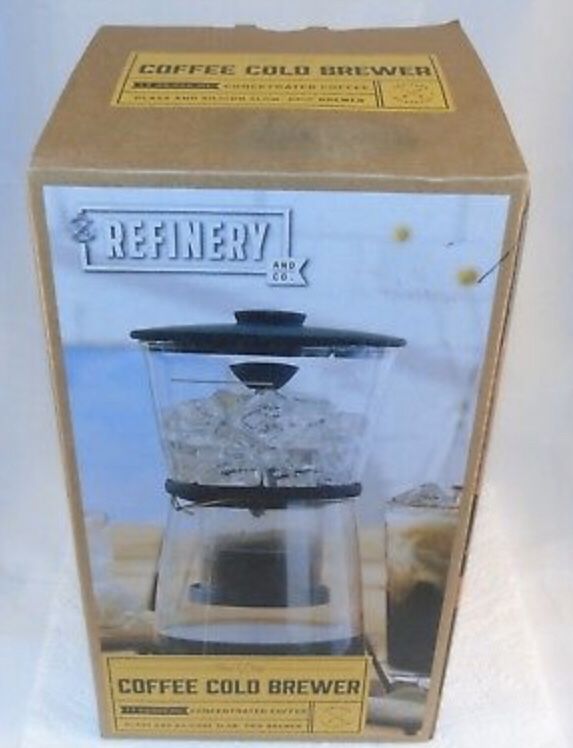 Brand NEW Refinery and Co. Slow Drip Coffee Cold Brewer