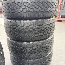 Tengo Un Set De Llantas En Muy Buenas Condiciones Marca Bfgoodrich 225/55 R18 Instalacion Y Balanceo Por El Mismo Precio