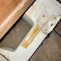 Vintage Wooden Sears Kenmore Sewing Machine Table
